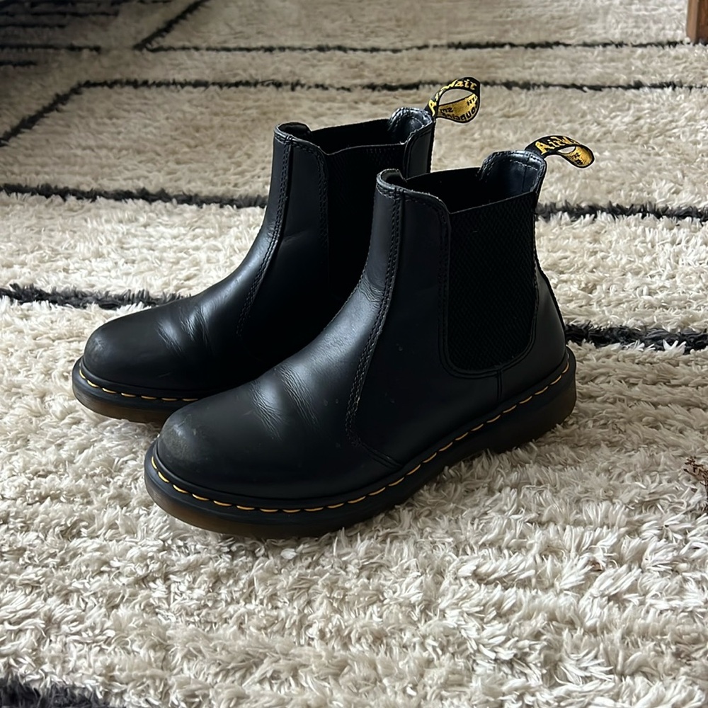 Chelsea dr martens.